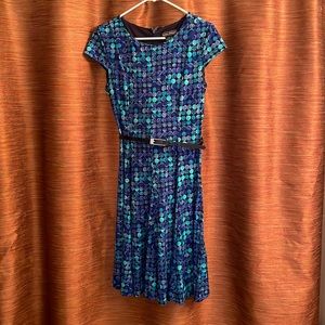 Sassy & comfortable flared Jessica Howard dress